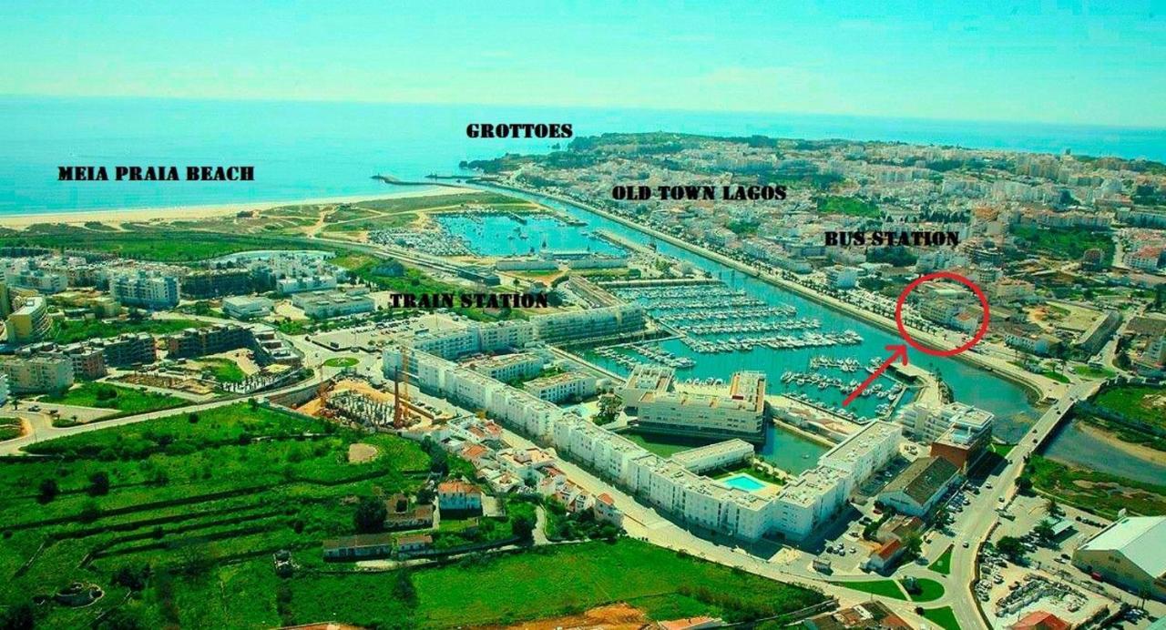 Central Lagos Apt With Marina Views Near Beaches Esterno foto